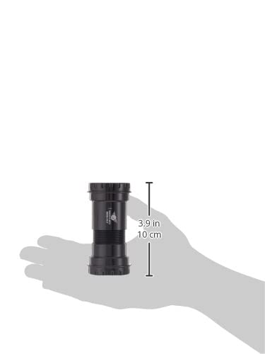 Wheels Manufacturing BB30 to Outboard Bottom Bracket Adapter with Angular Contact Bearings - Compatible with Road & Mountain Bikes, Ideal for Upgrading Crankset Performance