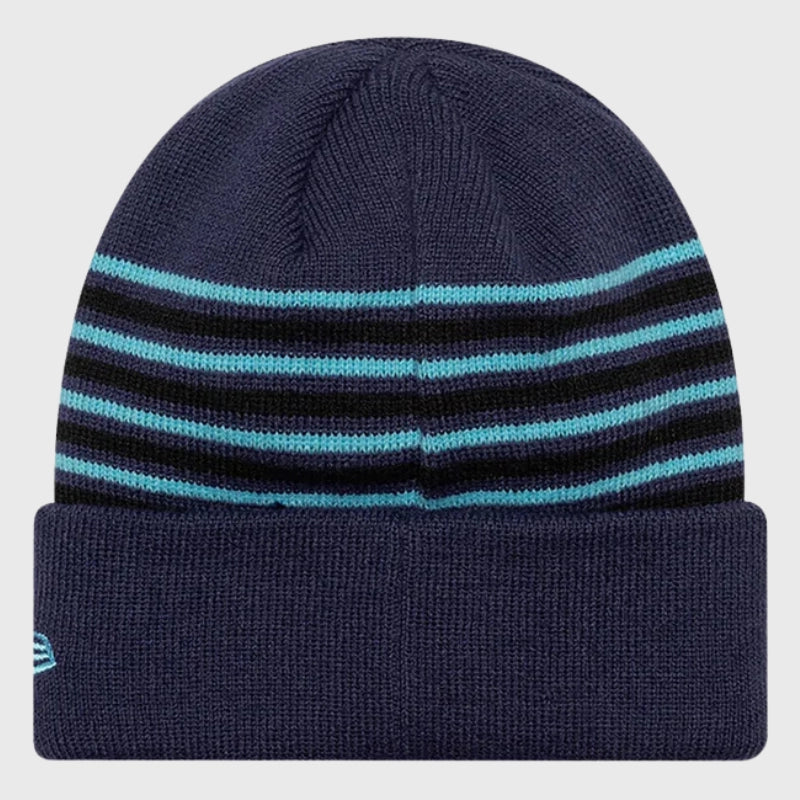 New Era England Rugby Kids Navy Cuff Knit Beanie Hat - Warm Winter Hat for Boys & Girls - Perfect for Cold Weather, Sports & Outdoor Activities
