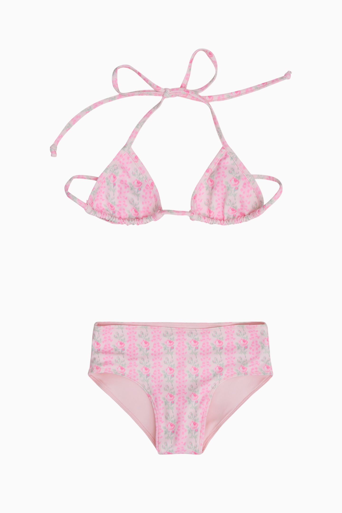 Girls Finnie Floral Bikini Set - Cute Summer Two Piece Swimsuit for Teen Girls - Perfect for Beach, Pool, and Vacation