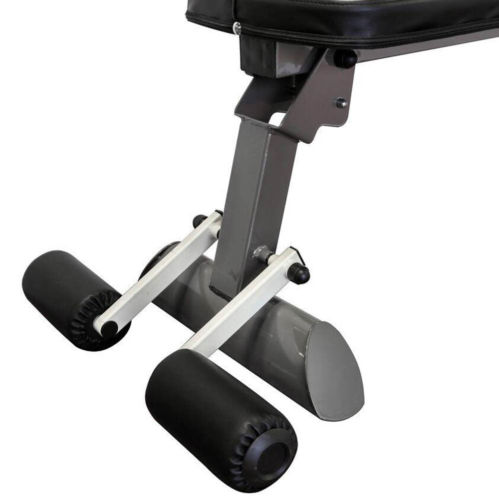 Marcy SB 10500 Flat Weight Bench - Adjustable Workout Bench for Home Gym Strength Training - Perfect for Dumbbell Press, Chest Exercises & Full-Body Workouts