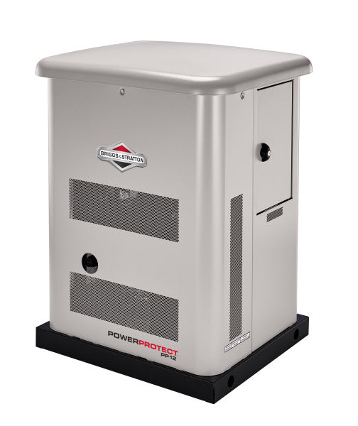 Briggs & Stratton 040692 12kW Standby Generator with 200 Amp Automatic Transfer Switch - LP/NG Dual Fuel, WiFi Enabled - Perfect for Home Backup Power During Outages & Emergency Use