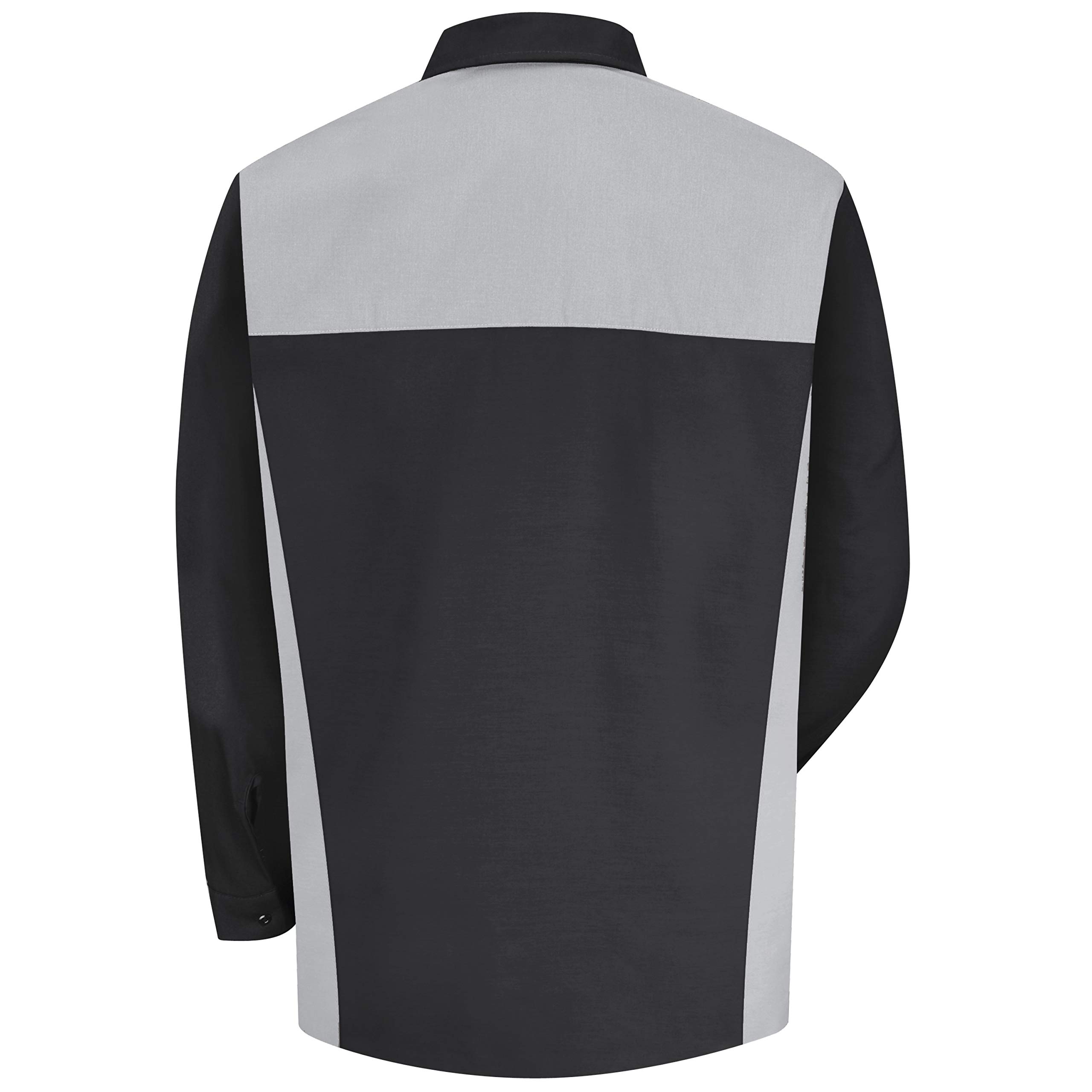 Red Kap Men's RK Motorsports Work Shirt - Durable & Comfortable Short Sleeve Button-Up for Mechanics, Auto Shops & Racing Enthusiasts