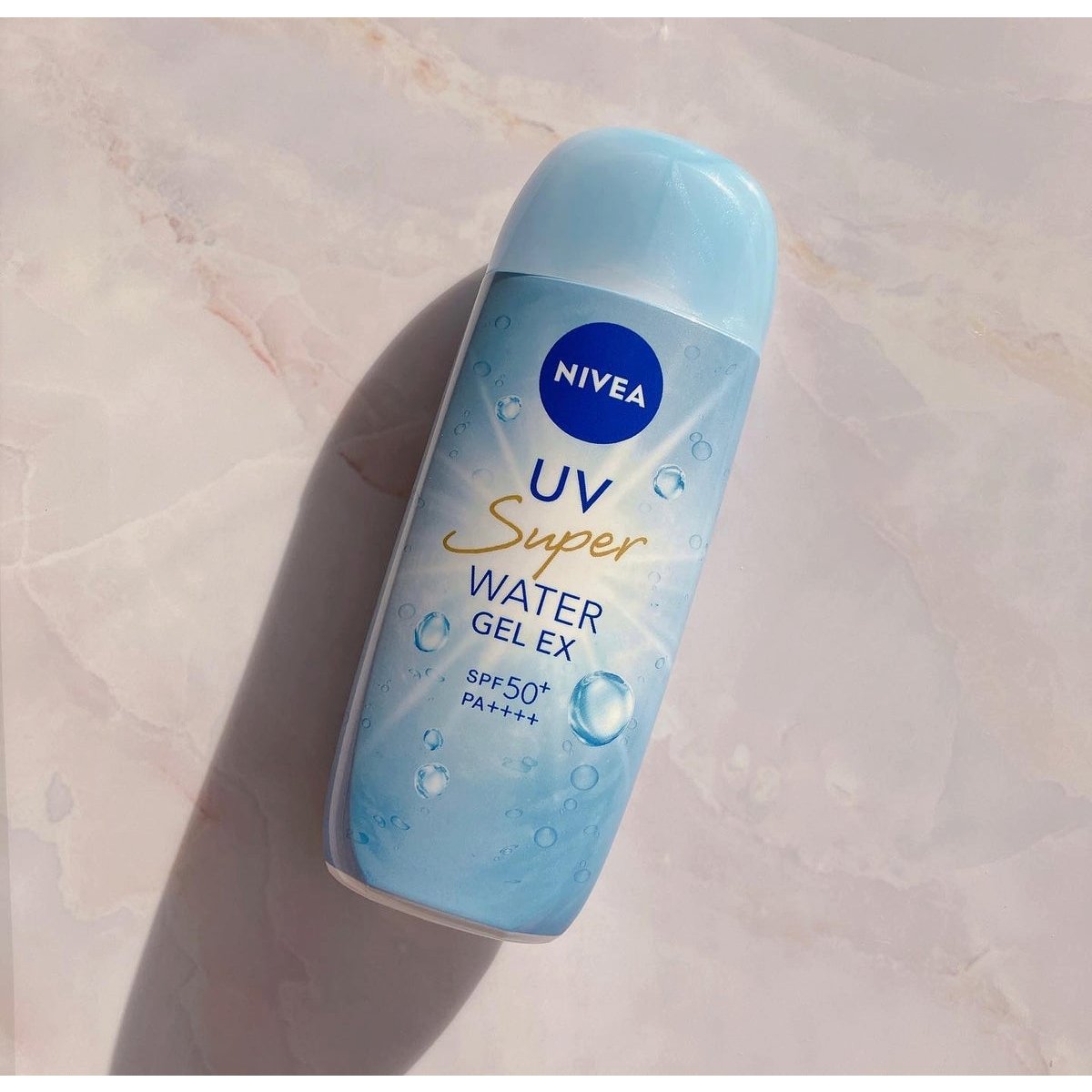 Nivea UV Super Water Gel SPF 50+ PA+++ Sunscreen - 80g Waterproof Face & Body Sun Gel for Daily Protection - Perfect for Beach, Swimming & Outdoor Activities
