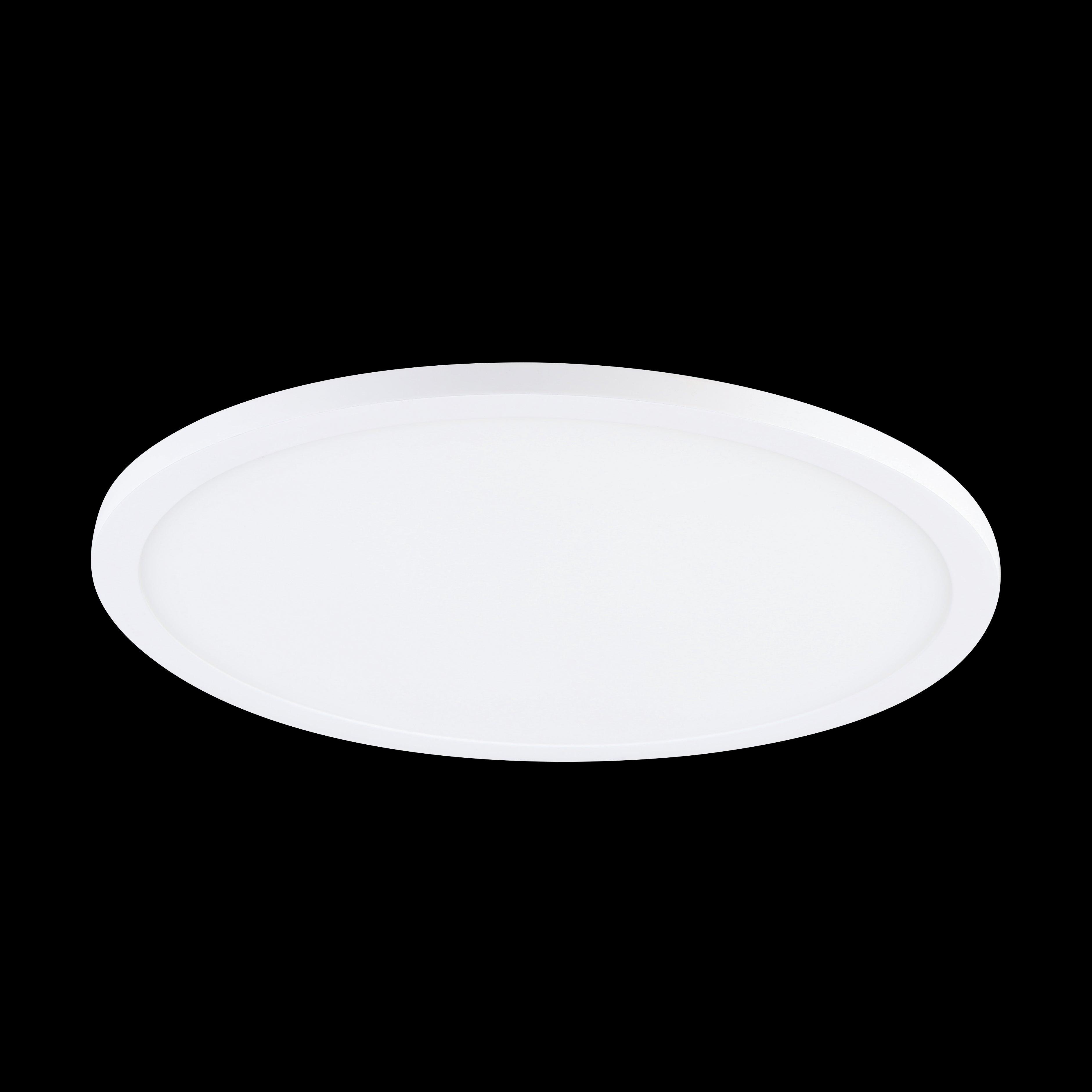 Eglo Fueva Flex White LED Recessed Ceiling Light - 6 Inch Ultra-Thin, Dimmable, 3000K Cool White - Perfect for Kitchen, Bathroom, and Hallway Lighting