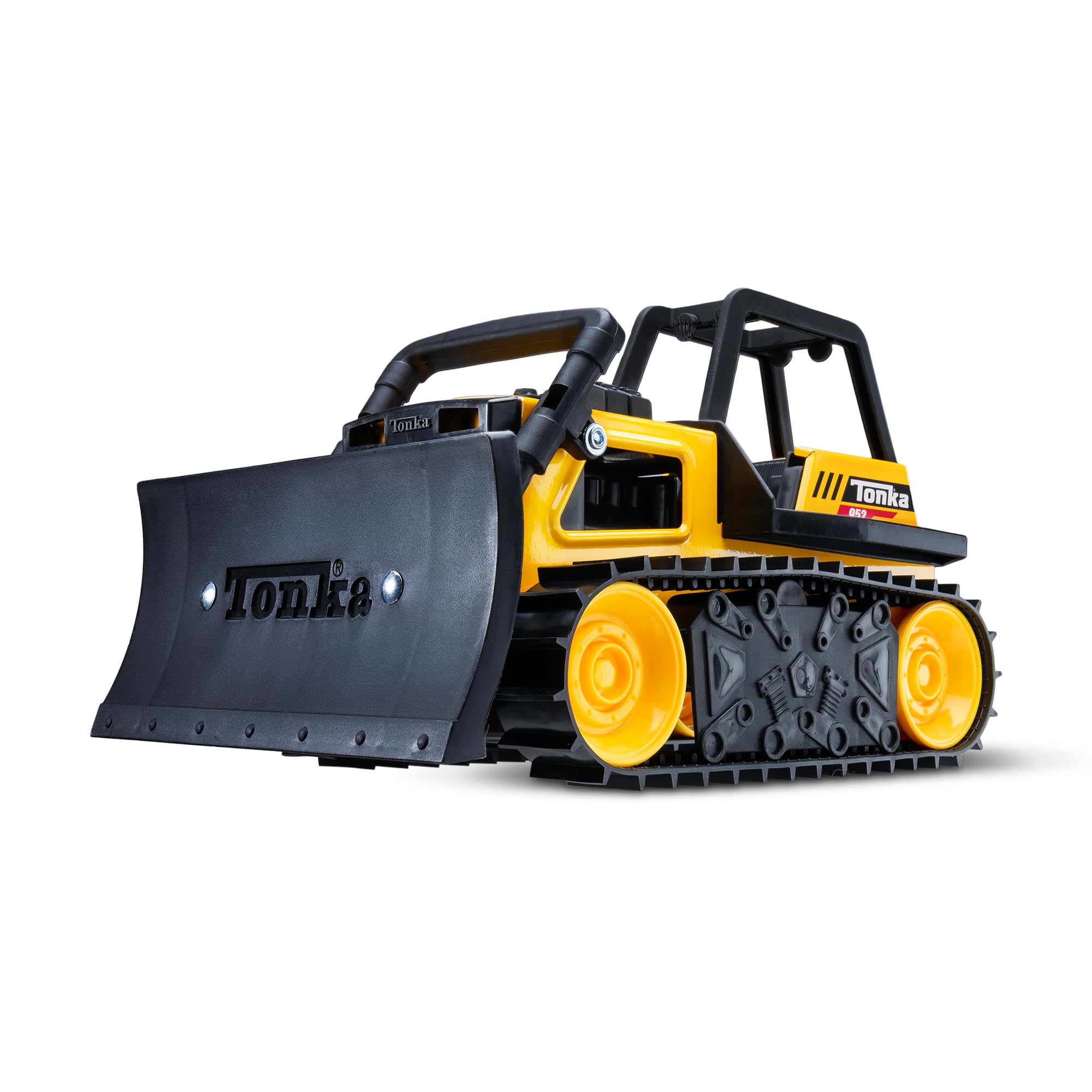 Tonka 6027 Steel Classic Bulldozer Toy - Durable Construction Vehicle for Kids Ages 3+ | Boys & Girls Pretend Play, Sandbox Toys, Birthday Gifts | Outdoor & Indoor Playtime Fun