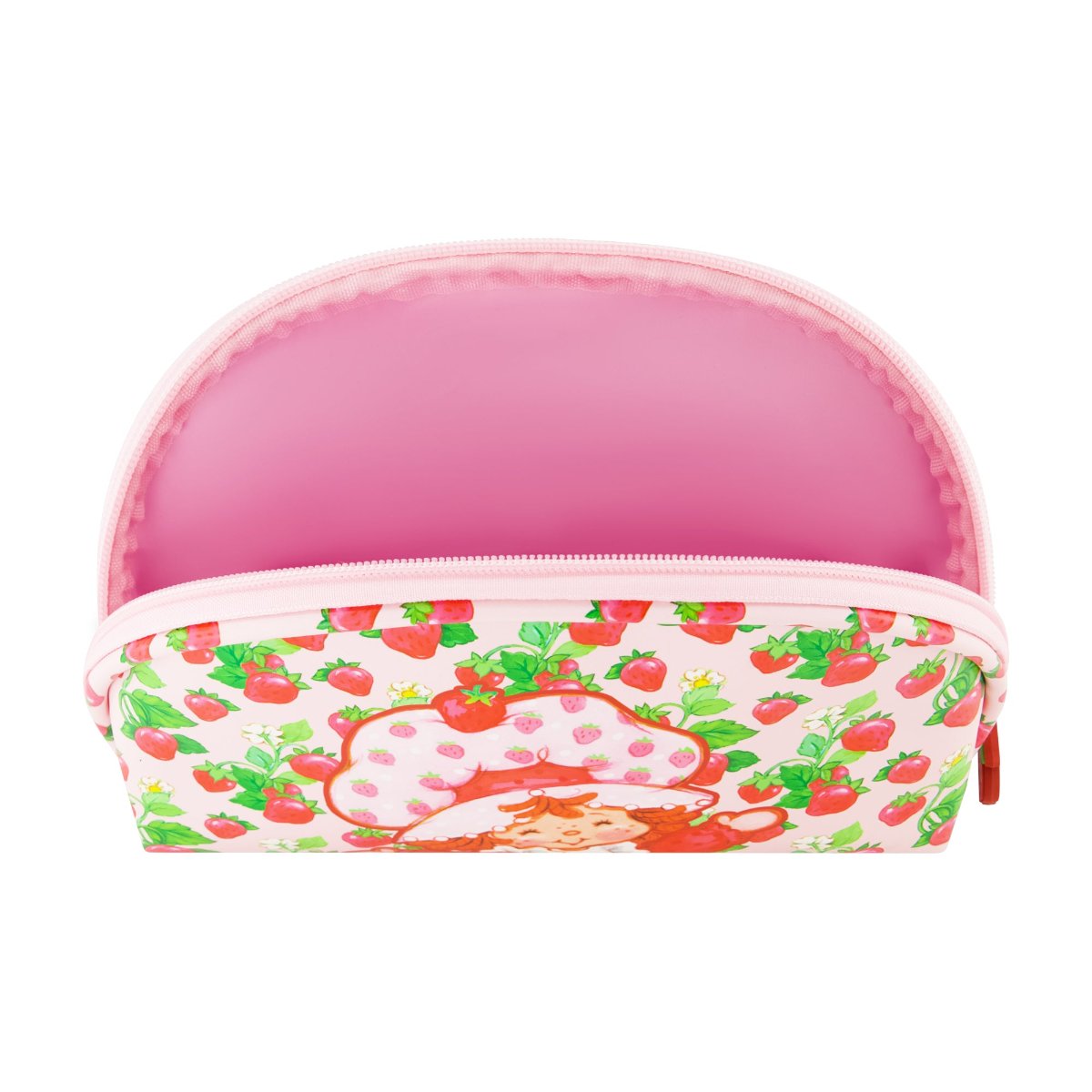 Strawberry Shortcake 2-Piece Travel Cosmetic Case Set | Cute Makeup Bag Organizer for Women & Girls | Perfect for Vacation, Gym & Daily Use