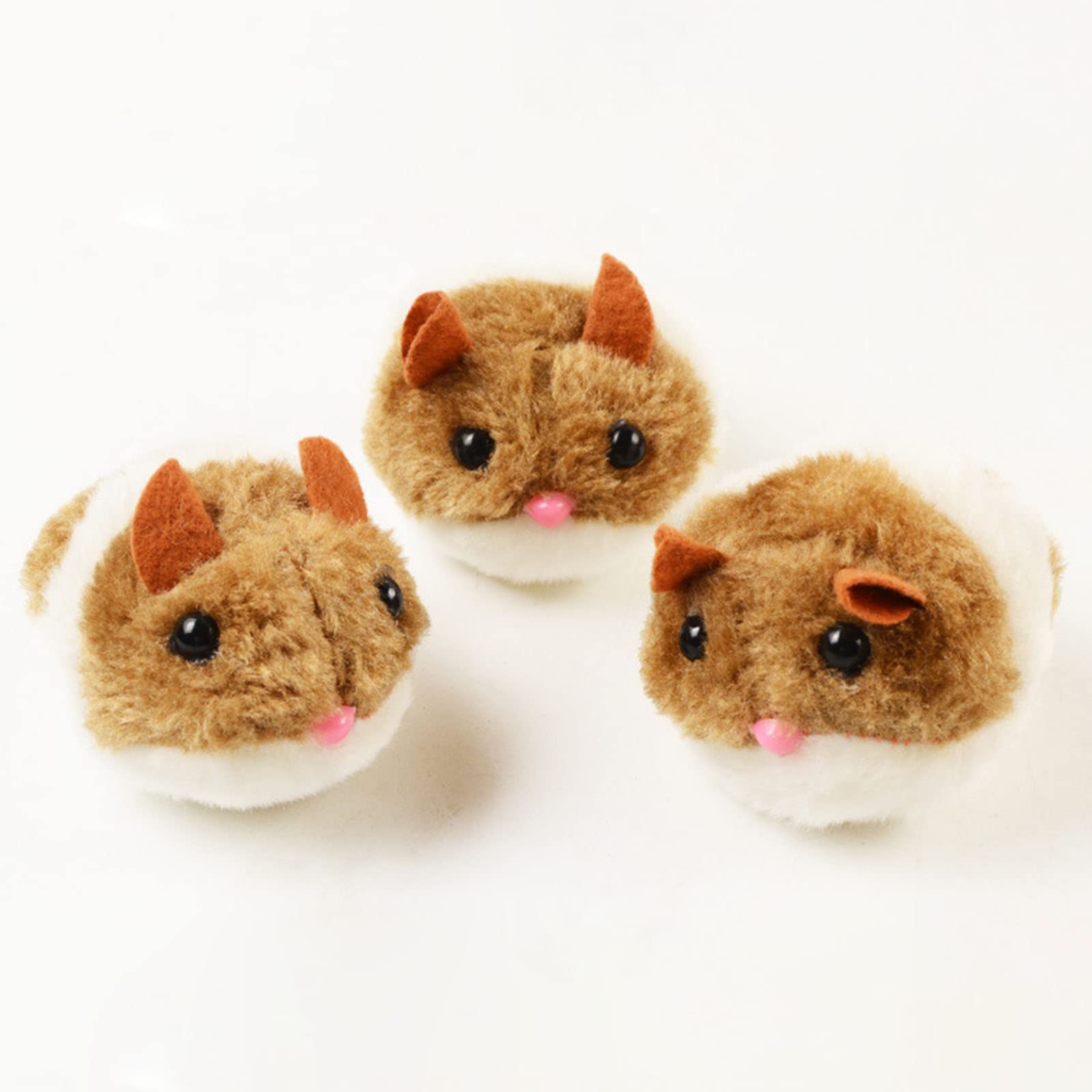 Interactive Automatic Moving Toy for Mice Hamster Kitten - Indoor & Outdoor Play for Small Pets - Perfect for Exercise, Training & Entertainment