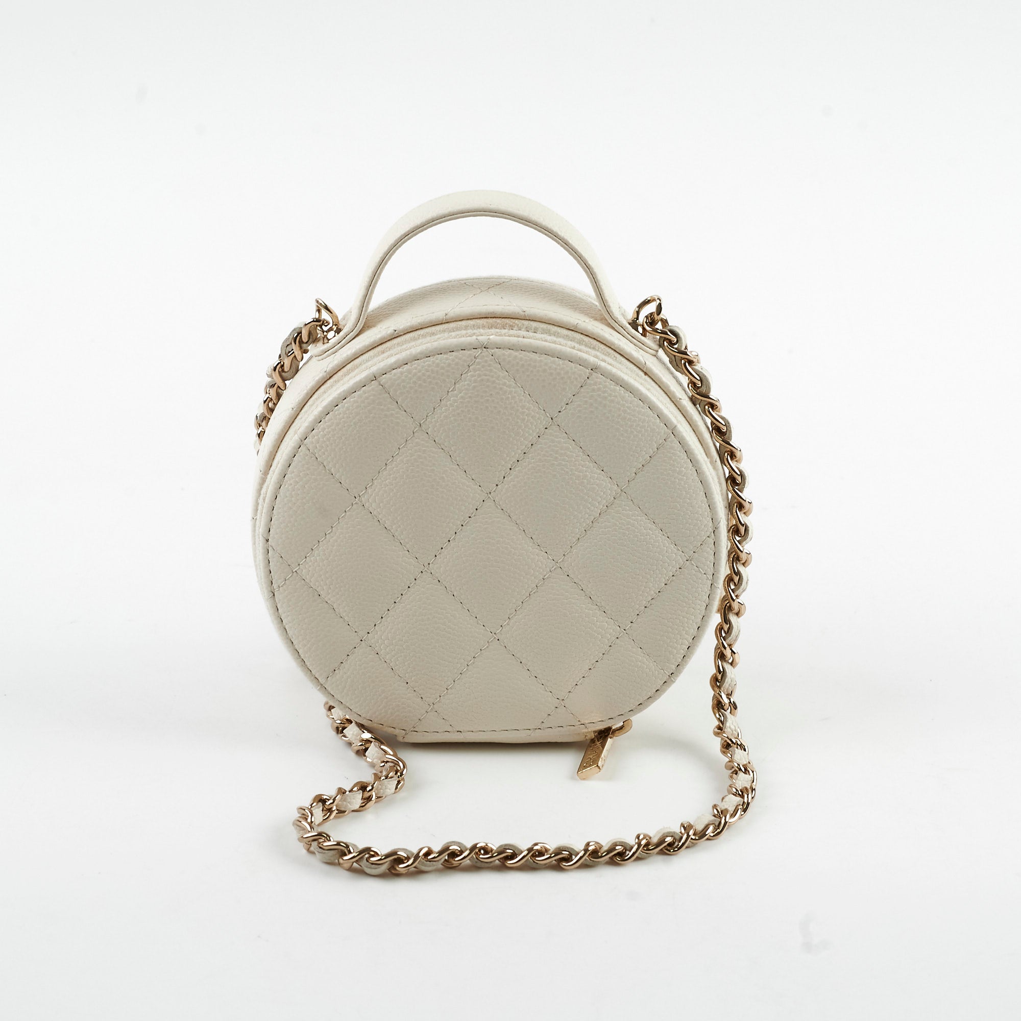 Chanel Small Round White Crossbody Bag Series 31 - Luxury Designer Shoulder Purse for Women | Perfect for Date Night, Parties & Everyday Use