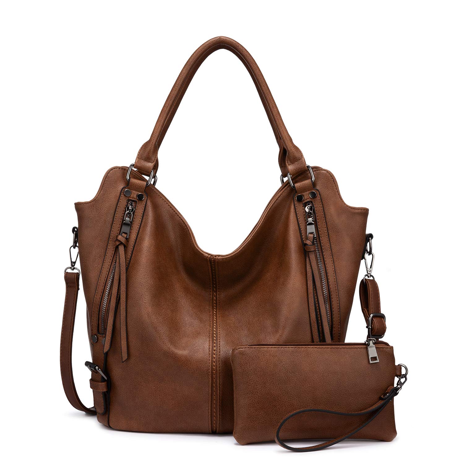 Stylish PU Leather Tote Bag for Women - Large Fashion Hobo Shoulder Bag with Adjustable Strap | Perfect for Work, Travel & Daily Use