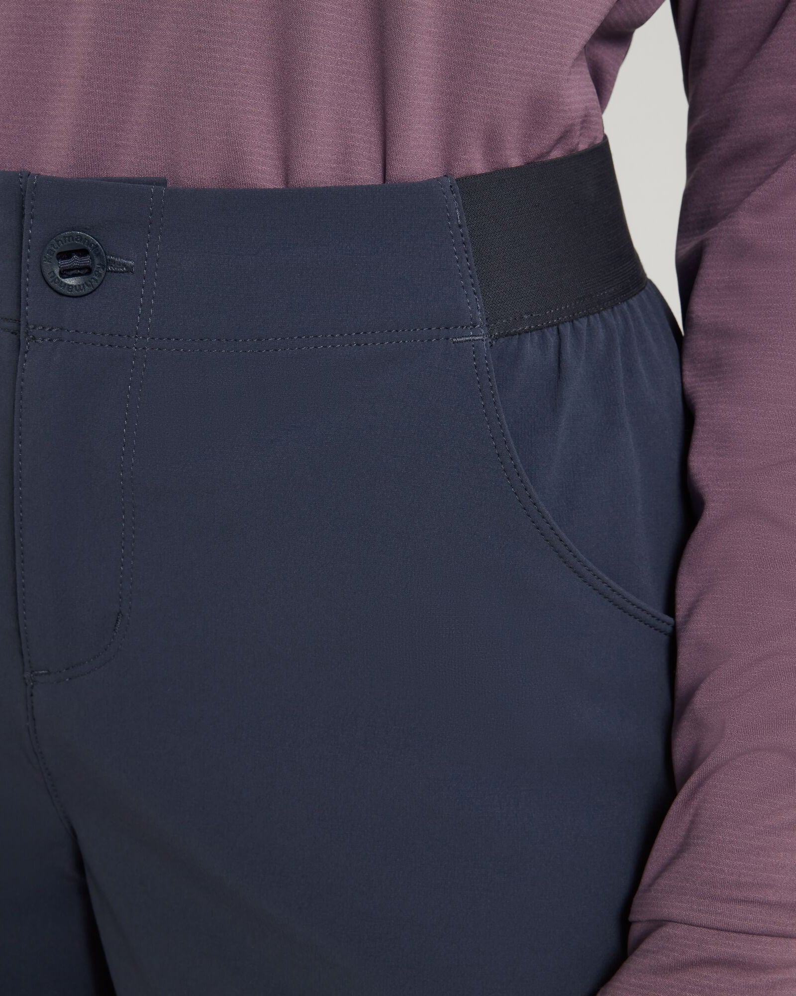ULT Hike Women's Quick-Dry Hiking Shorts - Midnight Blue | Lightweight & Breathable for Outdoor Adventures, Trail Running & Camping