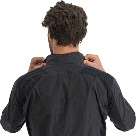 Sportful Men's Cycling Jacket - Lightweight Waterproof Windbreaker for Outdoor Biking & Running - Perfect for Commuting, Training & Cold Weather Rides