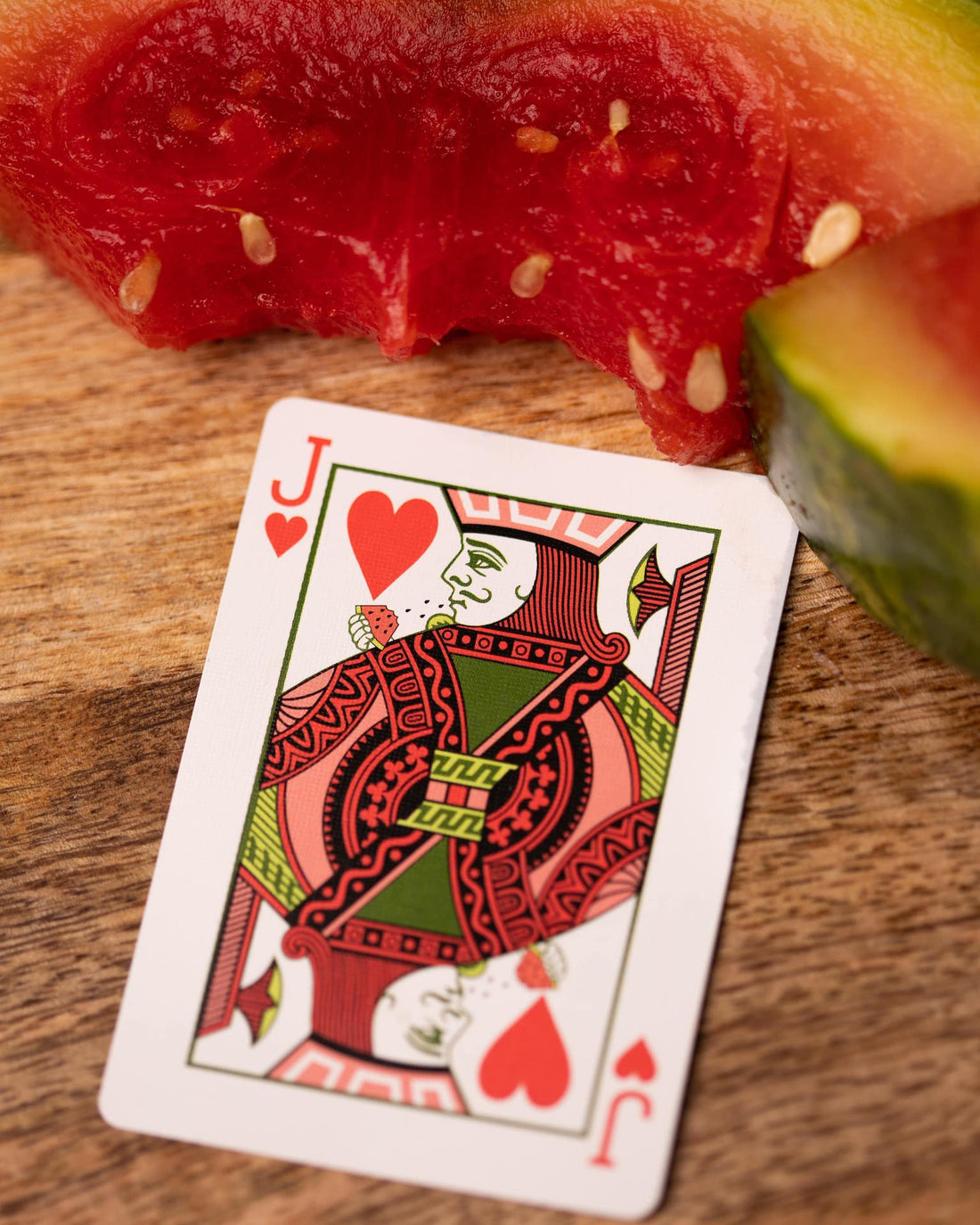 Premium Carvers Playing Cards V1 Watermelon - Durable Poker Cards for Magic Tricks, Cardistry & Game Nights - Perfect for Parties, Travel & Professional Performers