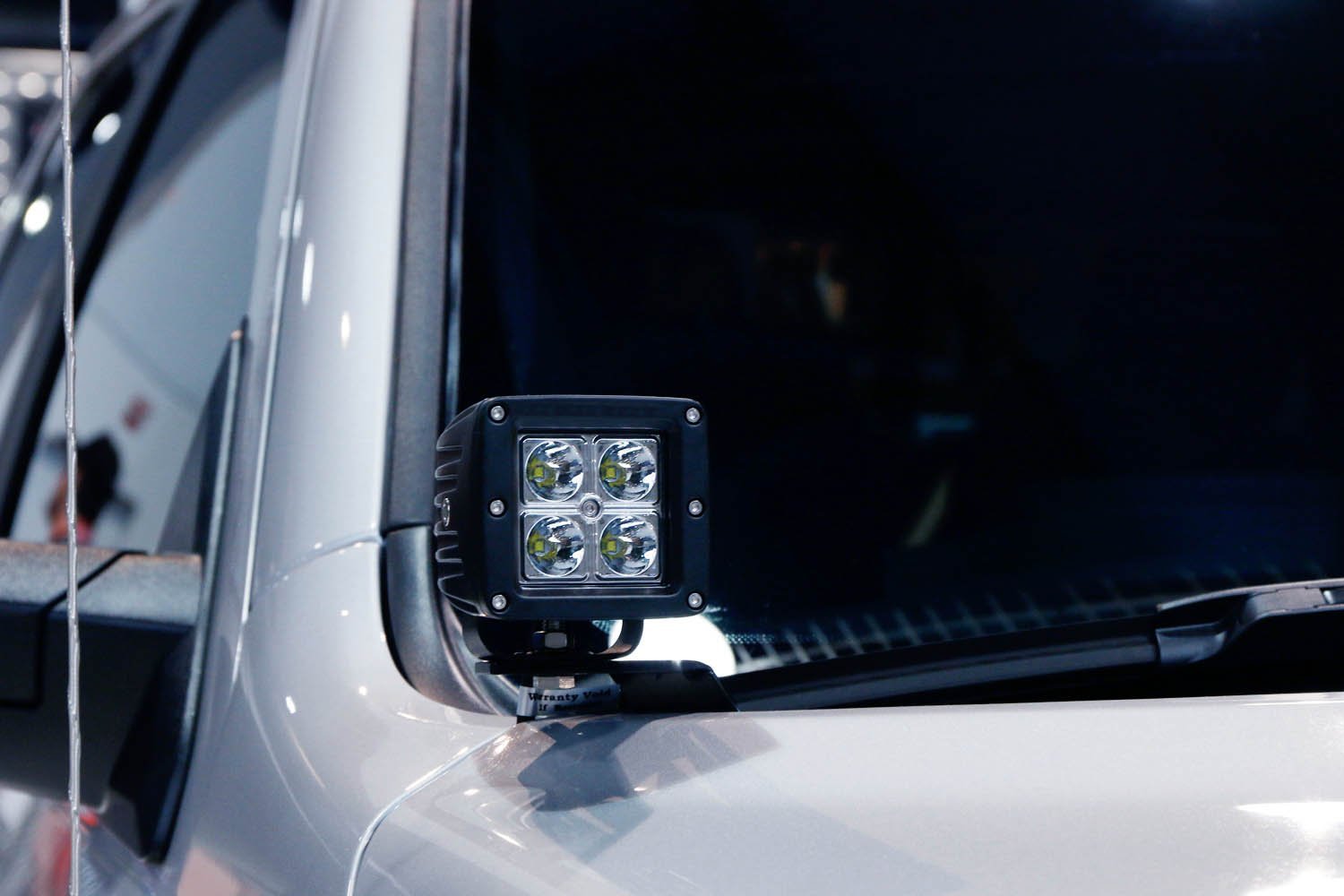 40W CREE LED Pods with A-Pillar Brackets & Wiring Kit for 2009+ Dodge RAM 1500/2500/3500 - Off-Road Lighting, Fog Lights, Truck Accessories