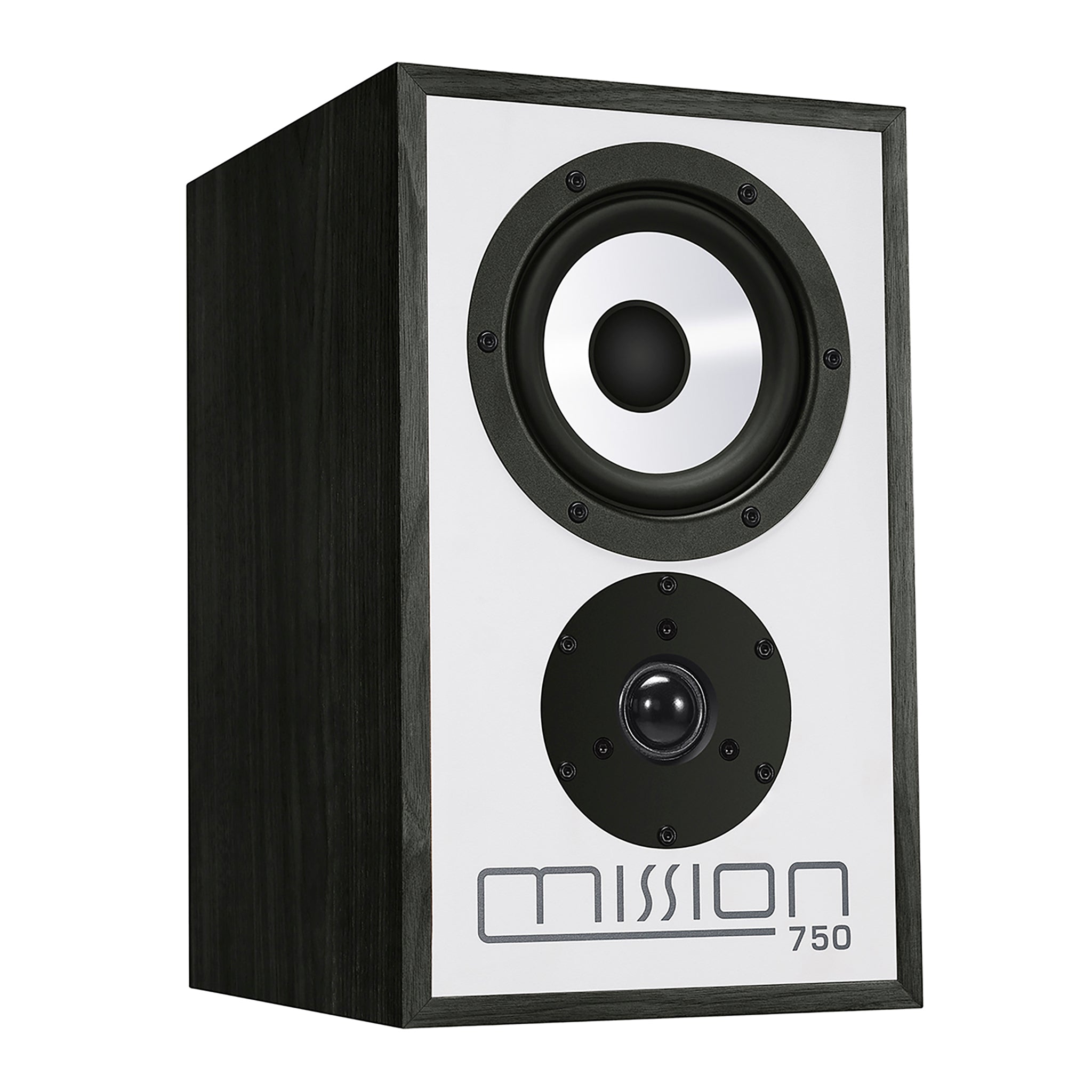 Mission 750 Bookshelf Speakers (Pair) - High Fidelity Stereo Sound for Home Audio, Music Listening & Home Theater Systems
