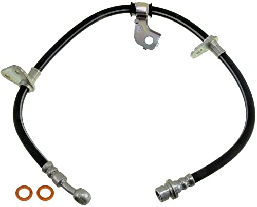 High-Quality Replacement Brake Hydraulic Hose Front Right for Honda Vehicles - Durable OEM Fit for Civic, Accord, CR-V - Perfect for DIY Repairs & Professional Mechanics