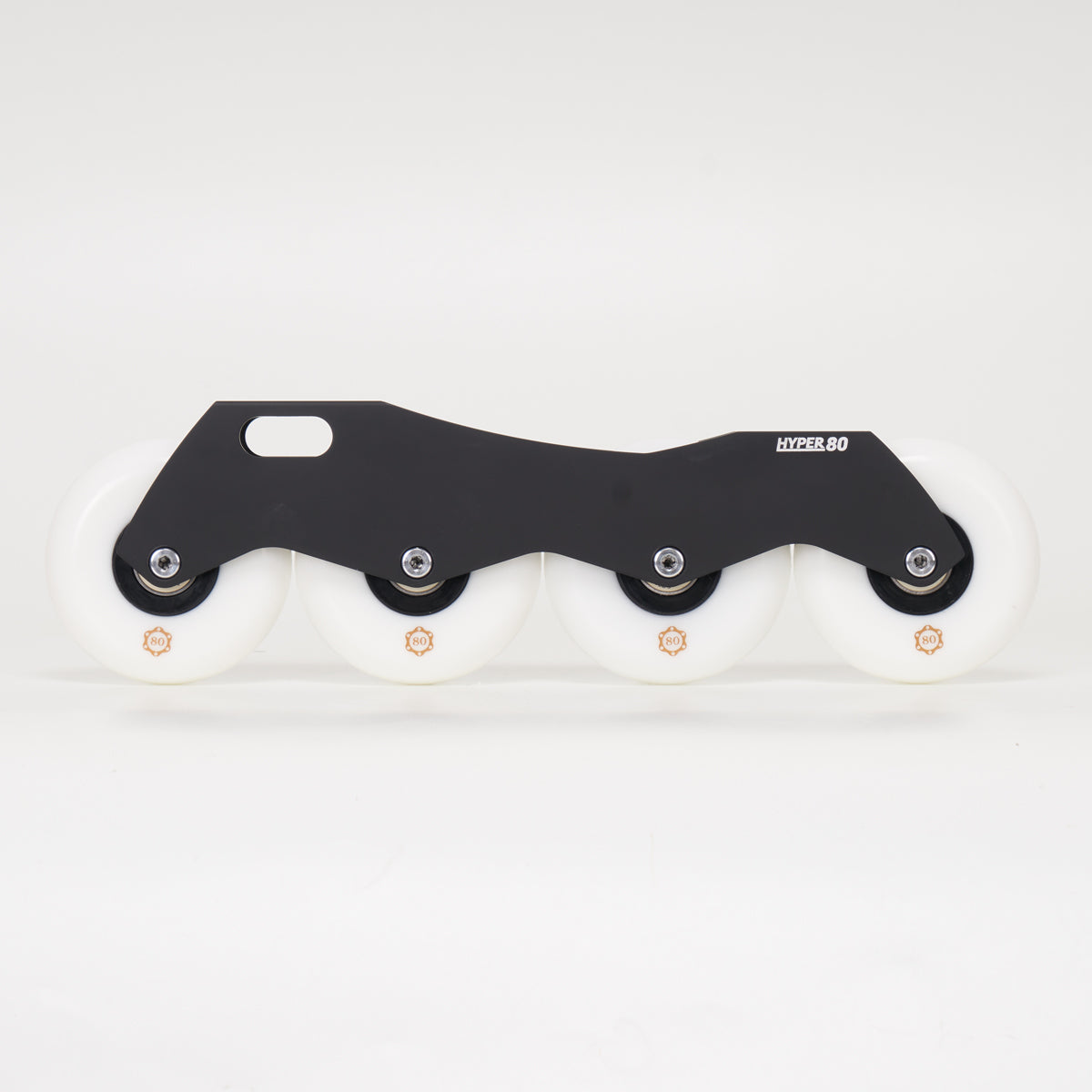 Adapt Symetrics Hyper 80mm Frames Loco 'GET SET' Wheel/Frame Set - High Performance Inline Skate Frames for Speed Skating & Aggressive Inline - Perfect for Outdoor Rinks & Skate Parks