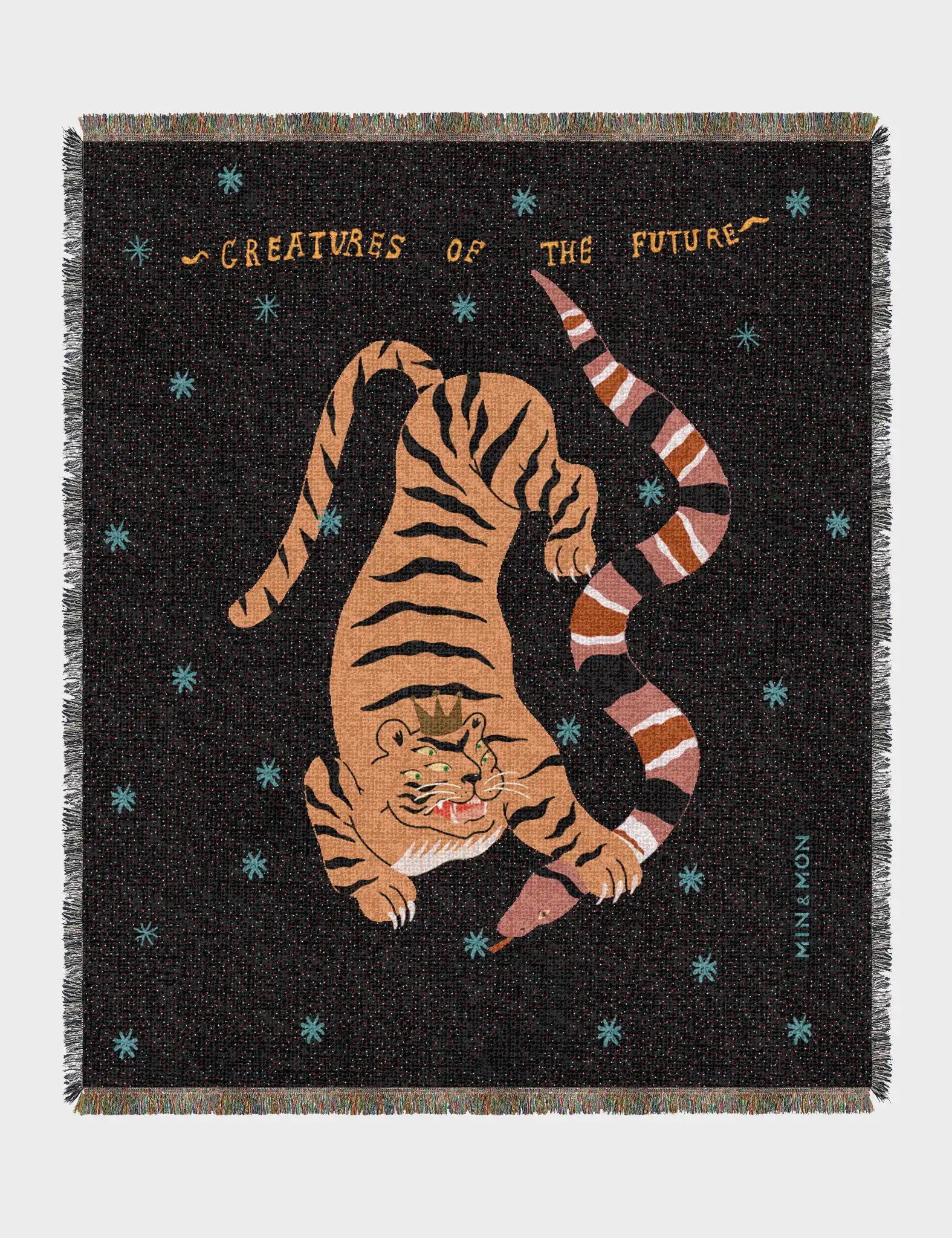 Soft Cotton Blanket - Ultimate Cuddle Companion for Cozy Nights | Perfect for Bed, Sofa & Travel | Creatures of the Future