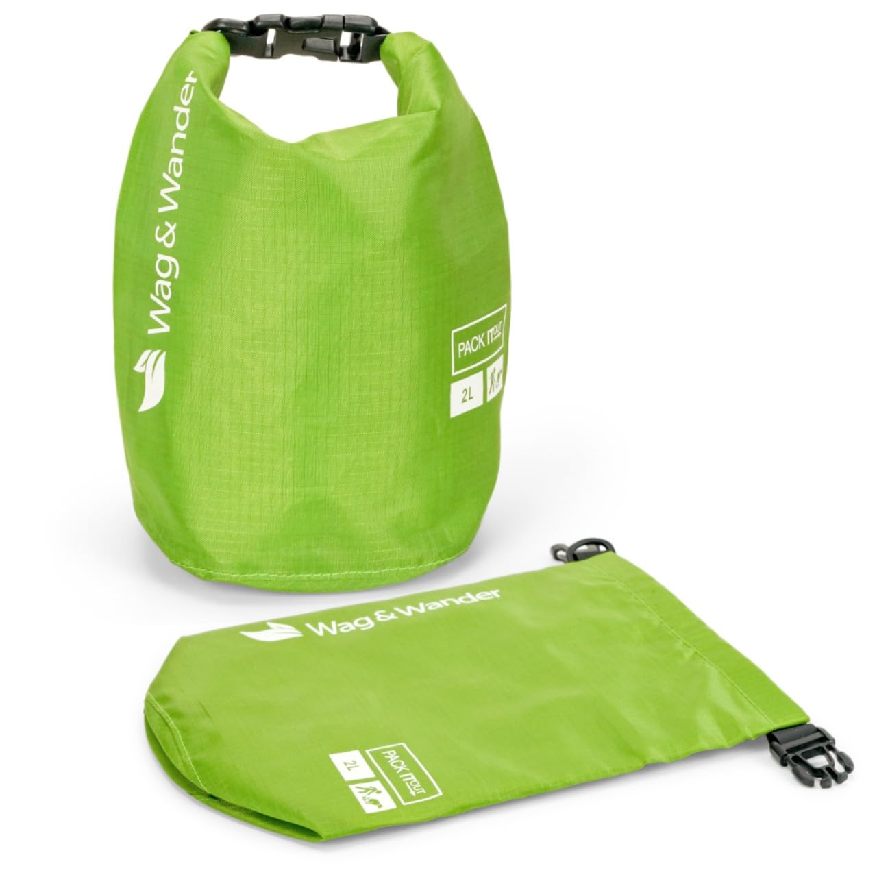 Odor-Proof Reusable Dog Poop Bag Holder - Smell Proof Waste Pouch for Dog Walkers, Hiking & Camping | Eco-Friendly Pet Waste Disposal Solution for Outdoor Adventures, Travel & Daily Walks