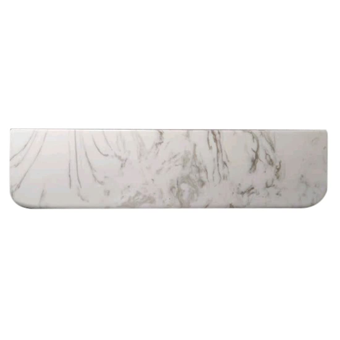 Handmade Resin Wrist Rest Pad for Mechanical Keyboard - Ergonomic Support for Typing & Gaming - Pure White Keyboard Tray (29.5cm/11.6in) - Perfect for Office, Home & Gaming Setup