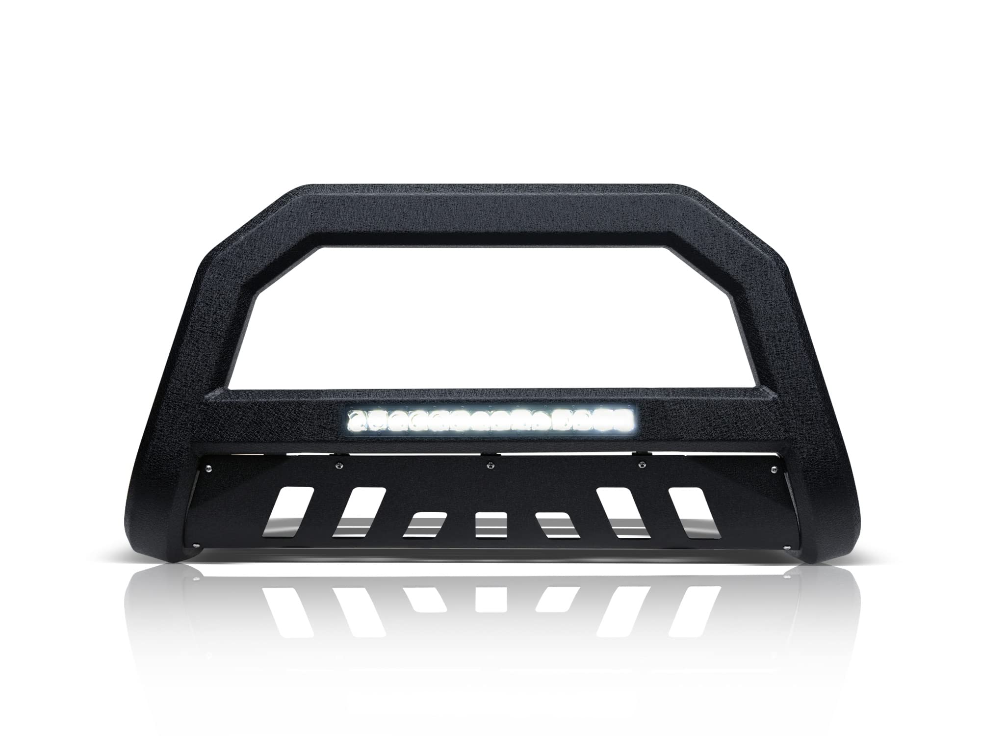 Armordillo 7180871 AR Series Aluminum Bull Bar Bumper Guard with LED Light - Textured Black for 1998-2012 Ford Ranger | Off-Road Protection & Style Upgrade for Truck Enthusiasts