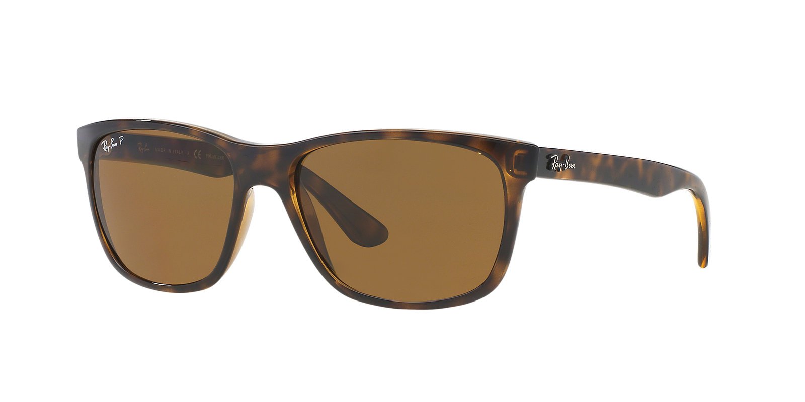 Ray-Ban RB4181 Highstreet Sunglasses - Polarized UV Protection Aviator Sunglasses for Men & Women - Perfect for Driving, Travel & Outdoor Activities