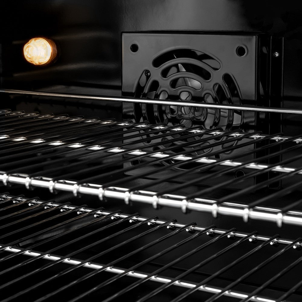 ZLINE Autograph Edition 30-inch 4.2 cu. ft. Dual Fuel Range with 4-Burner Gas Cooktop & Electric Convection Oven - Stainless Steel with Polished Gold Accents (HDRZ 30 G) | Professional Kitchen Appliance for Home Chefs & Cooking Enthusiasts