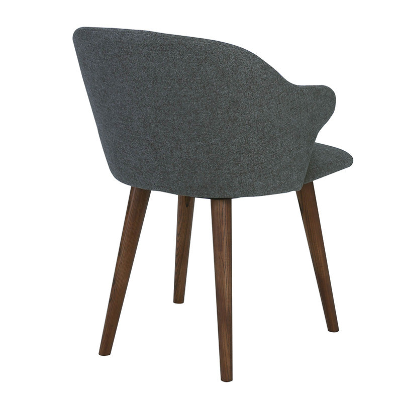 CEYLA Modern Grey Dining Chair - Comfortable & Stylish for Kitchen, Dining Room, and Home Office Use