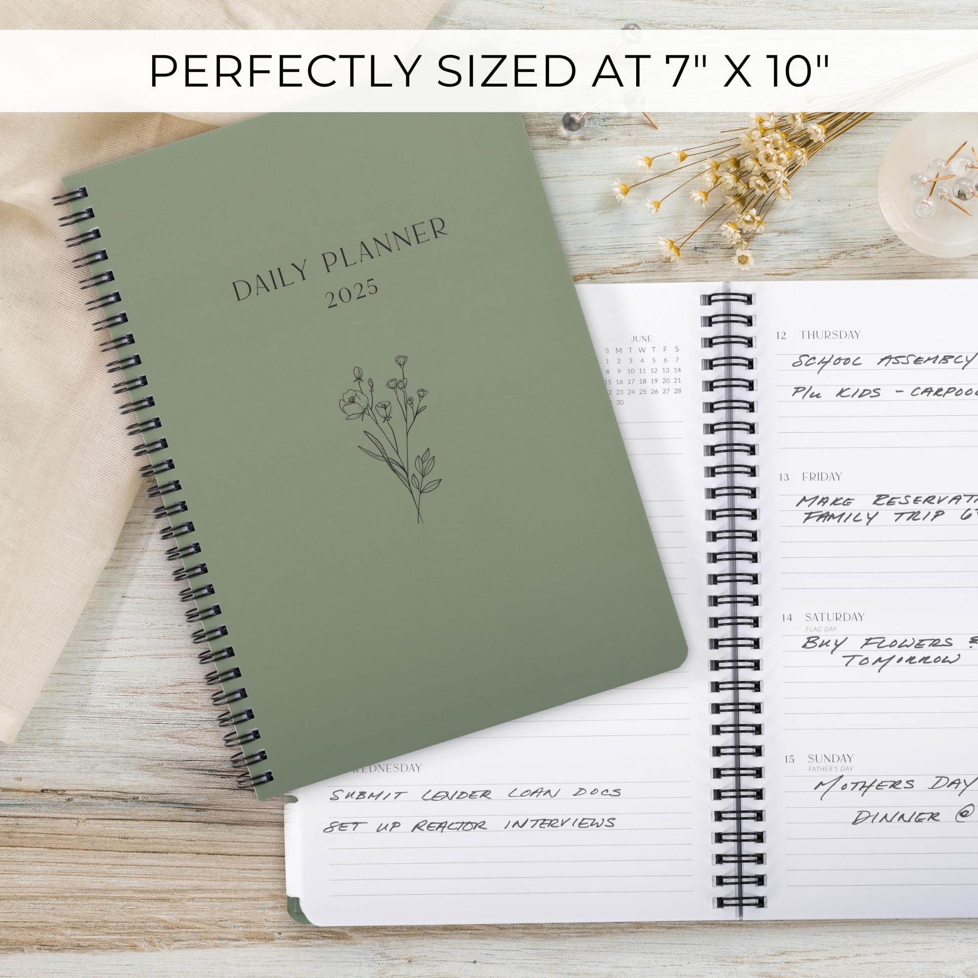 2025 Daily Planner for Women & Men - 7