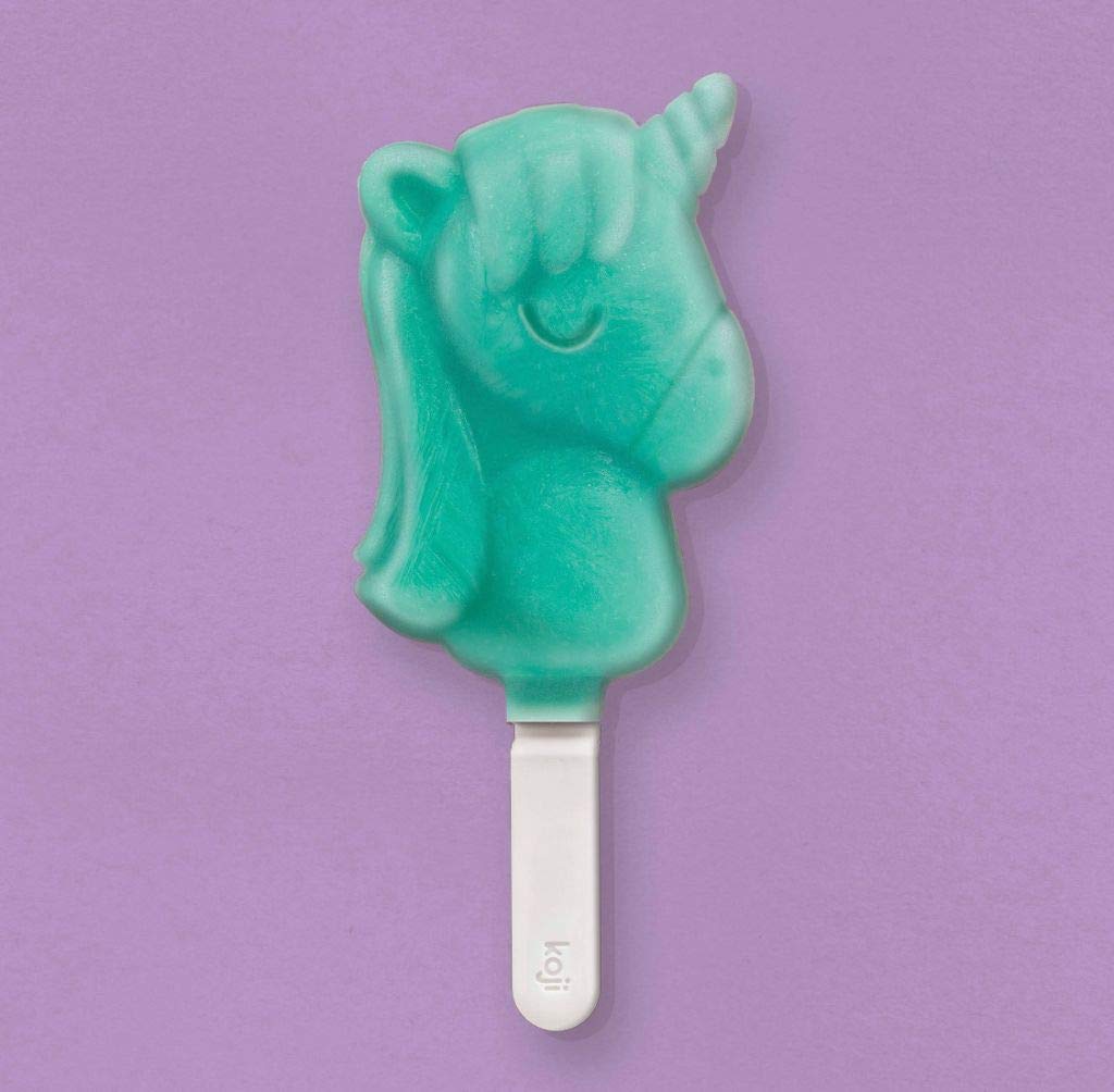 Koji Unicorn Pop Molds - Set of 4 Silicone Ice Pop Makers for Kids | DIY Frozen Treats, Popsicles & Candy Molds | Perfect for Birthday Parties, Summer Snacks & Family Fun