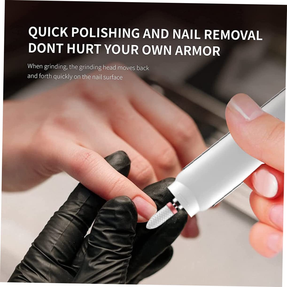 Beavorty Rechargeable Cordless Nail Drill Kit - Professional Electric Manicure Machine for Nail Art, Salon & Home Use | Perfect for Acrylic, Gel & Natural Nails Care