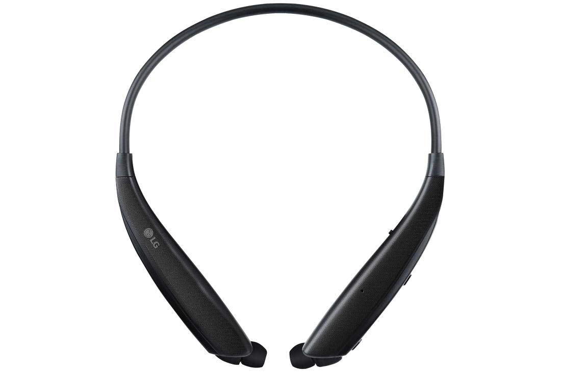 LG HBS-830 Tone Ultra Alpha Wireless Bluetooth Earbuds (Renewed) - Black | Noise Cancelling, HD Sound | Perfect for Gym, Commuting & Work Calls