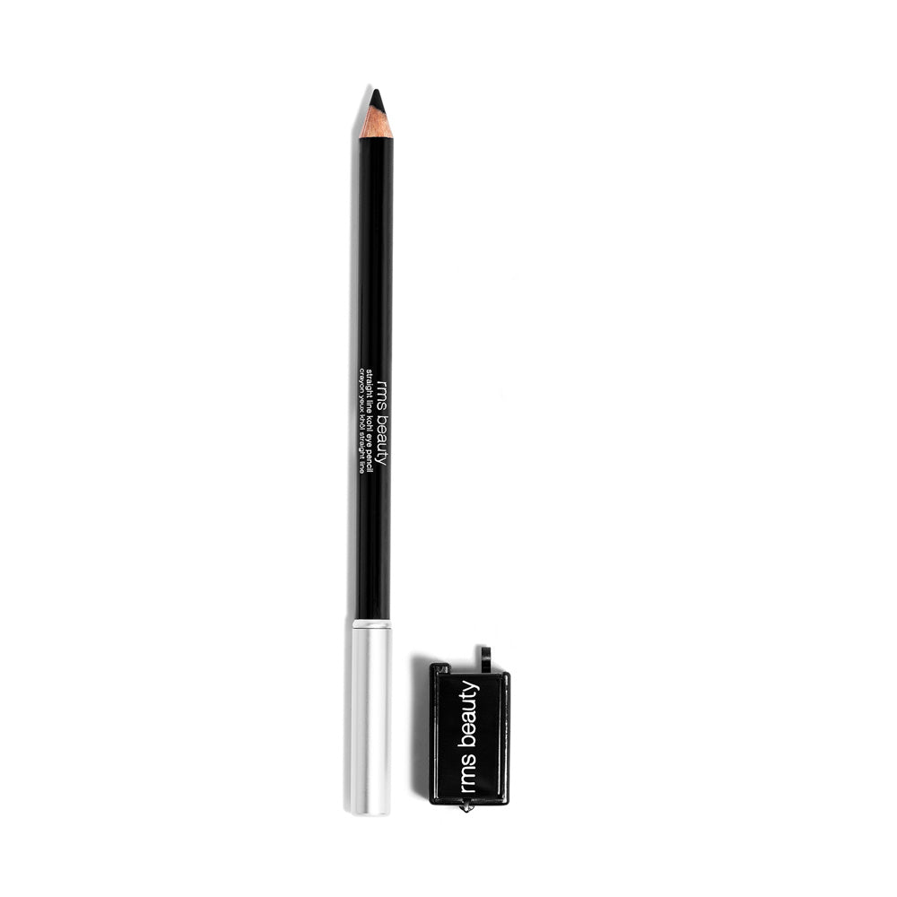 RMS Beauty Straight Line Kohl Eye Pencil - Smudge-Proof & Long-Lasting Eyeliner for Precise Definition - Perfect for Daytime Makeup & Evening Looks