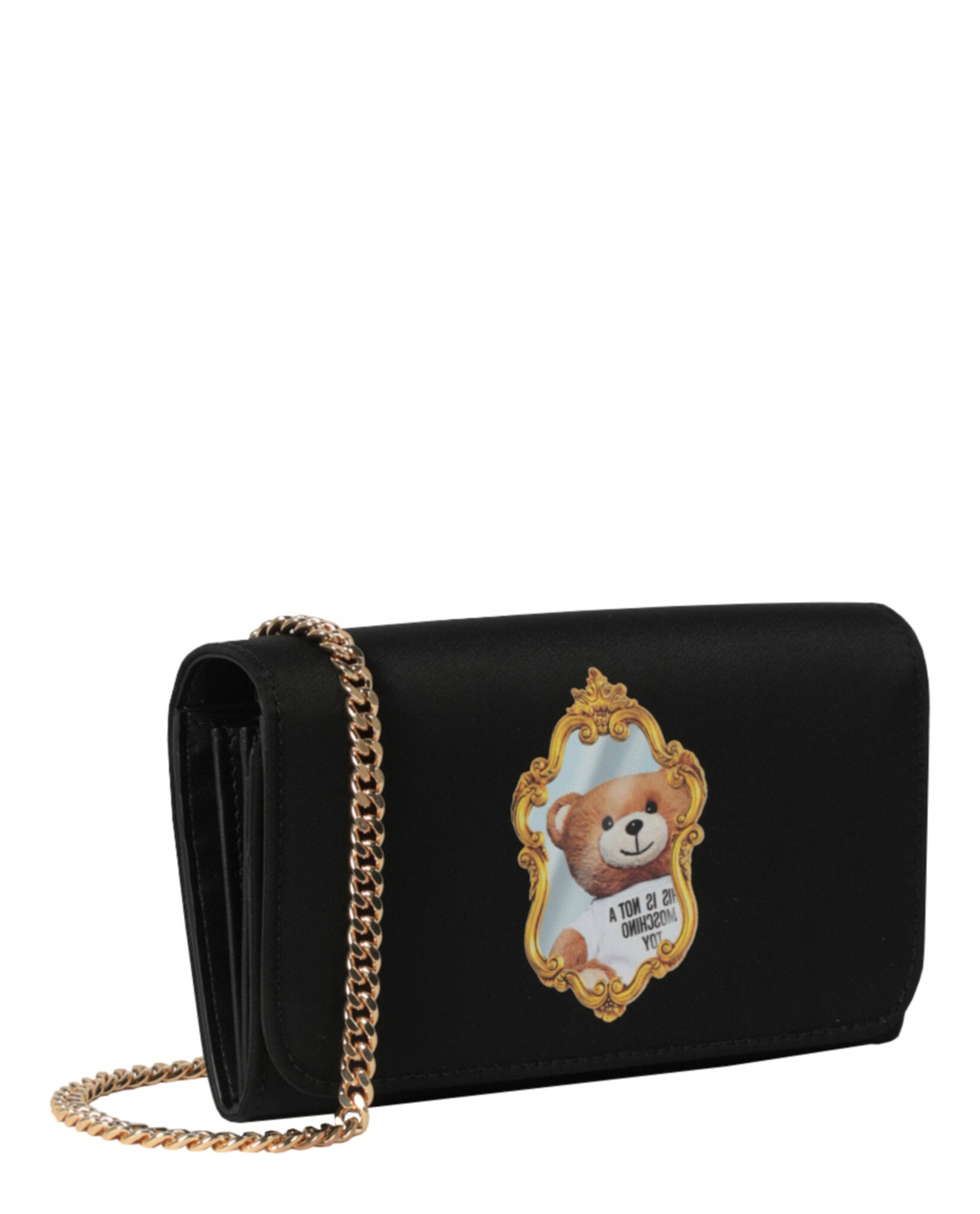 Teddy Mirror Shoulder Bag for Women - Cute Plush Crossbody Purse with Mirror, Perfect for Daily Use, Travel, and Parties