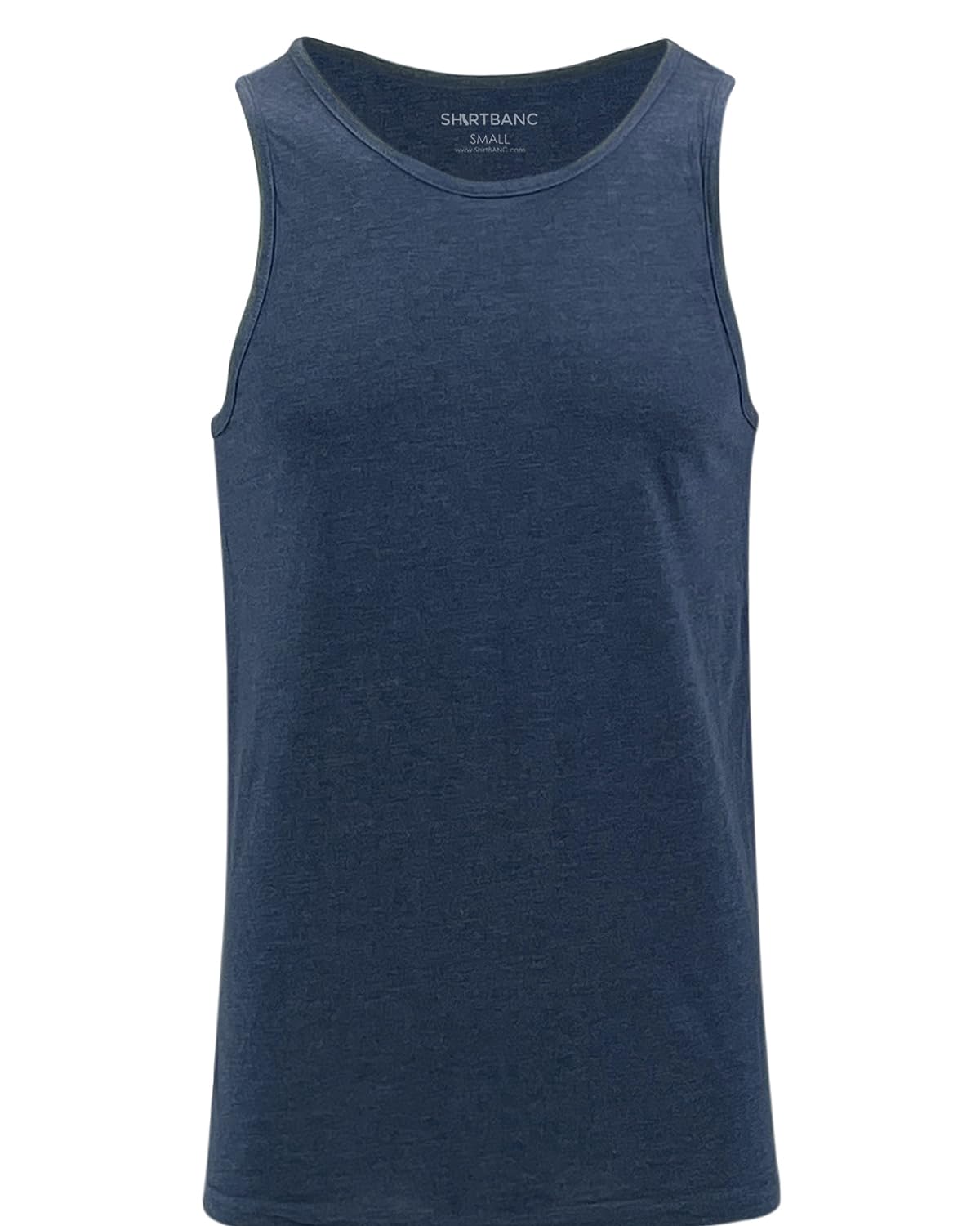 SHIRTBANC Men's Cotton Tank Top - Breathable Workout Shirts for Gym, Running & Beach - Sleeveless Athletic Undershirts for Summer & Casual Wear