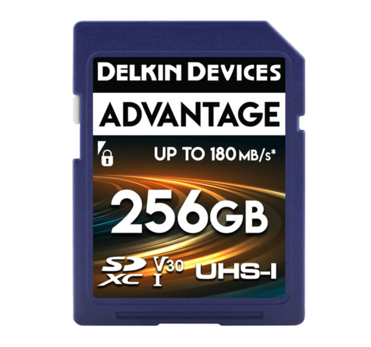 Delkin Devices 256GB ADVANTAGE UHS-I SDXC Memory Card - High Speed for DSLR Cameras, 4K Video & Action Cameras | Fast Transfer, Reliable Storage for Photographers & Videographers