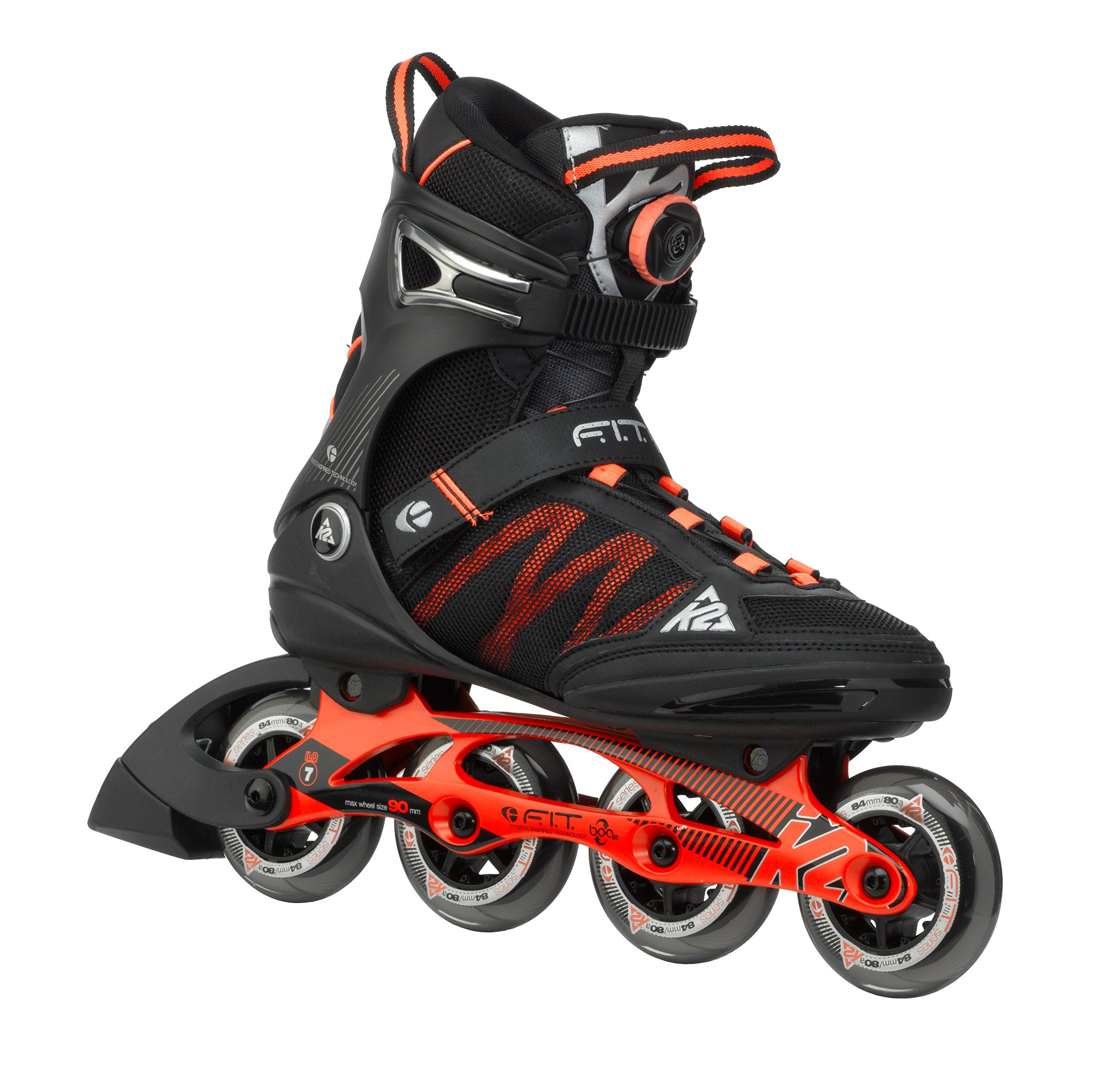 K2 FIT Boa Inline Skates for Men - Adjustable Performance Skates with BOA Closure System | Perfect for Fitness Skating, Outdoor Exercise & Urban Commuting