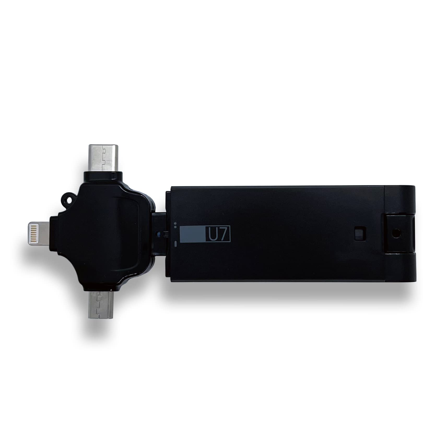 PROCAM-U7 OTG HD Video Recorder - 1080p Body Camera with 128GB Micro SD Card, Night Vision & Phone Playback Support - Perfect for Security, Law Enforcement, Sports & Vlogging