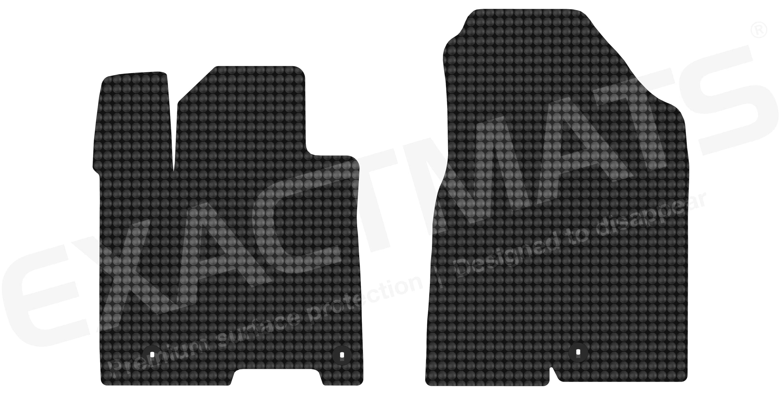Premium All-Weather Floor Mats for Hyundai Tucson 2022 | Heavy Duty Car Mats | Custom Fit | Waterproof & Durable | Made in USA | Perfect for Road Trips, Camping & Winter Protection