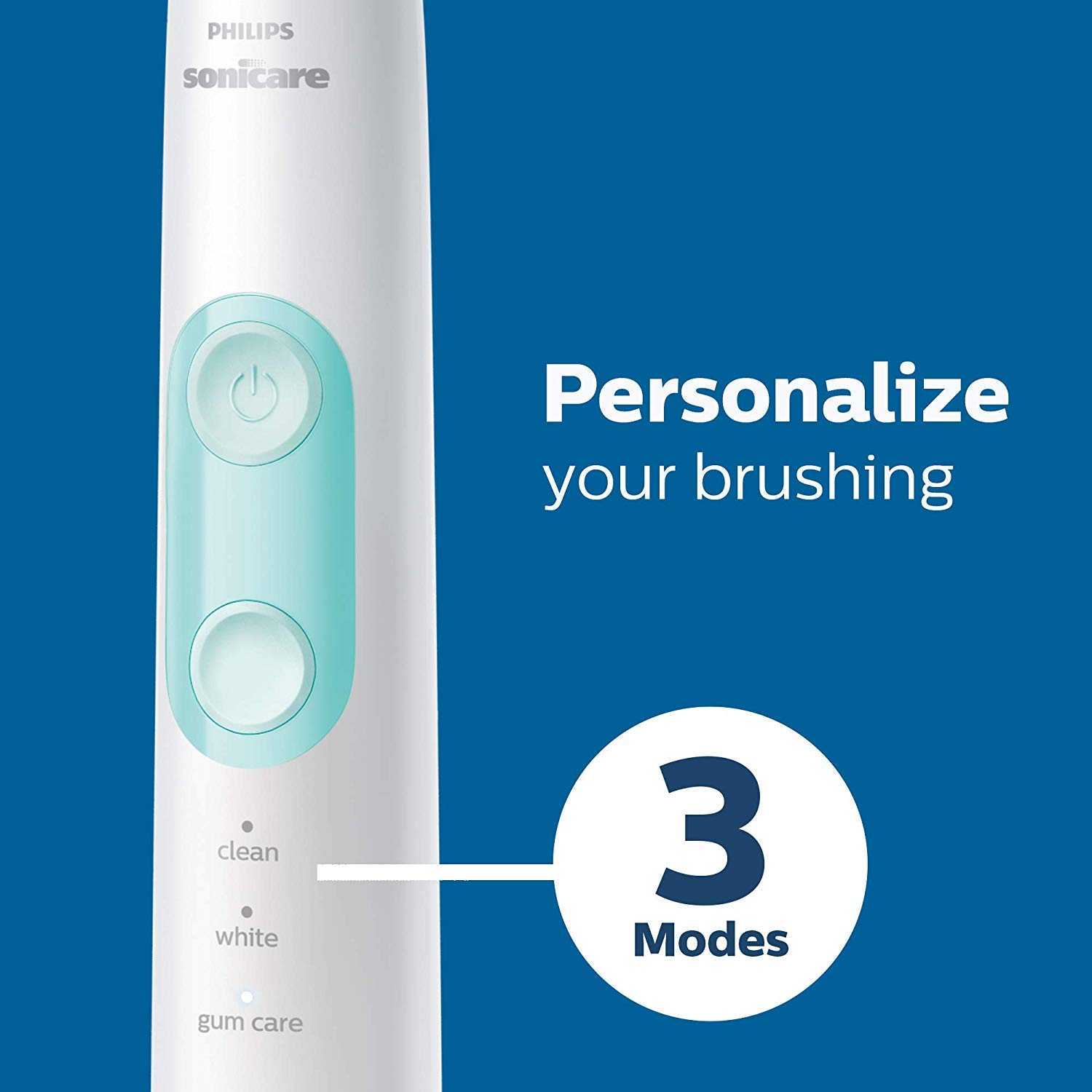 Philips Sonicare ProtectiveClean 5300 Rechargeable Electric Toothbrush - Black (HX6423/34) | Advanced Plaque Removal & Gum Care | Perfect for Travel & Daily Oral Hygiene Routine