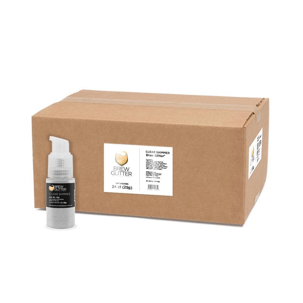 Wholesale Clear Shimmer Brew Glitter Spray Pump - Premium Cosmetic Glitter for Makeup, Nails & Body Art - Perfect for Parties, Festivals & DIY Crafts