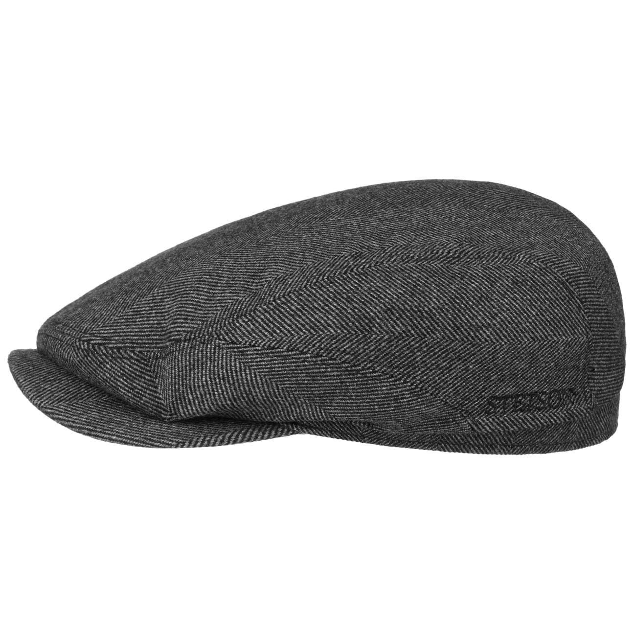 Stetson Sustainable Cashmere Flat Cap for Men - Eco-Friendly Winter Hat for Outdoor Activities & Casual Wear