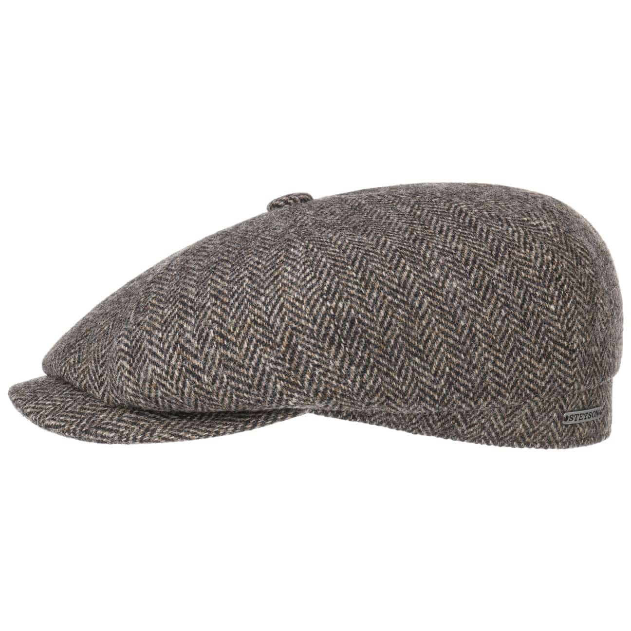 Stetson Hatteras Classic Wool Newsboy Cap for Men - Vintage Style Wool Hat for Outdoor Activities, Casual Wear & Fashion Accessories