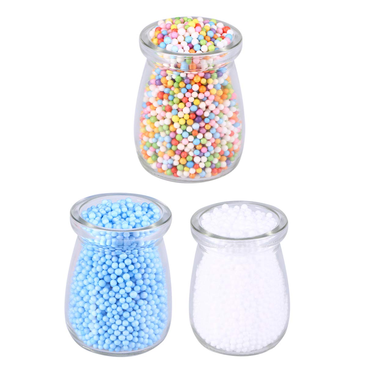 ULTNICE 4-Pack Mini Colorful Foam Balls - DIY Craft Supplies for Wedding Decorations, Party Favors, Home Decoration & Ball Pit Fillers