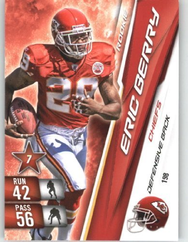 2010 Panini Adrenalyn XL NFL Trading Card #198 Eric Berry Rookie Card - Kansas City Chiefs | Collectible Sports Memorabilia for Fans & Investors | Perfect for Trading, Display Cases & Fantasy Football Collections