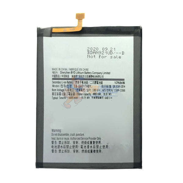 Samsung Galaxy A02 High Capacity 5000mAh Internal Battery Replacement - Long Lasting Power for Gaming, Streaming & Daily Use
