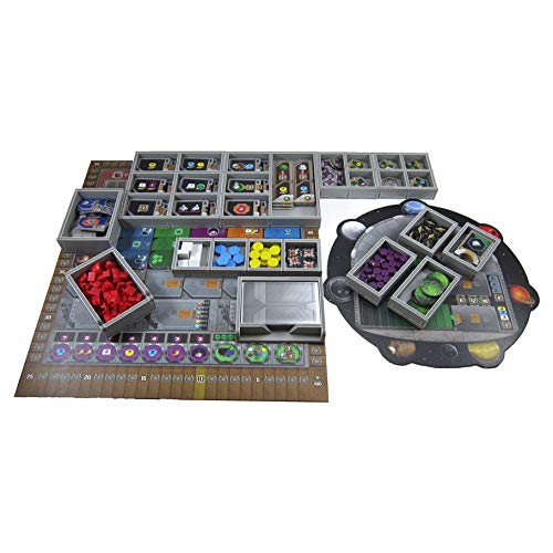Folded Space Gaia Project Board Game Organizer Insert - Premium Storage Solution for Game Components | Perfect for Board Game Enthusiasts & Organized Game Nights