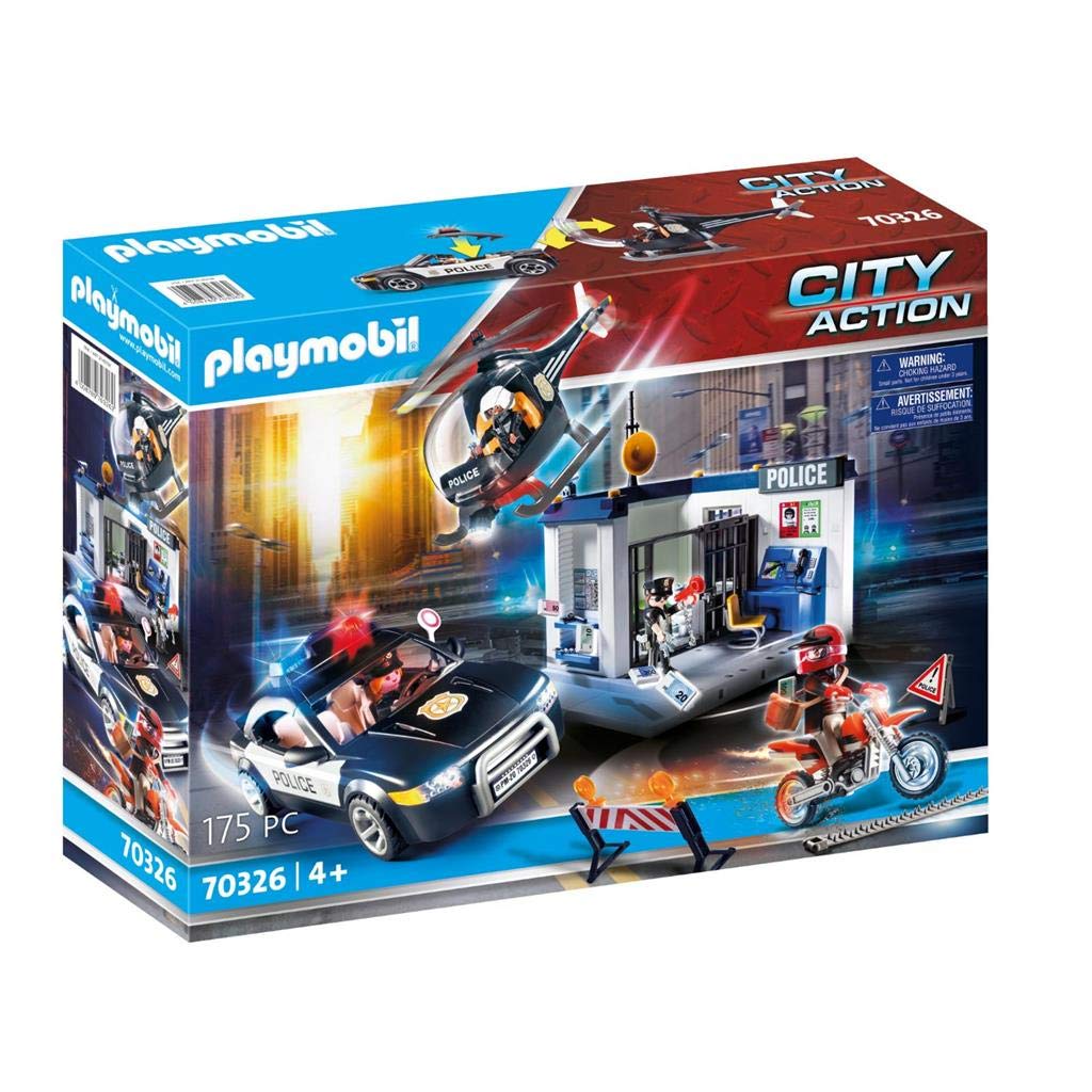Playmobil 70326 Construction Building Set - Creative STEM Toy for Kids, Educational Building Blocks for Indoor & Outdoor Play - Perfect for Birthday Gifts & Classroom Activities
