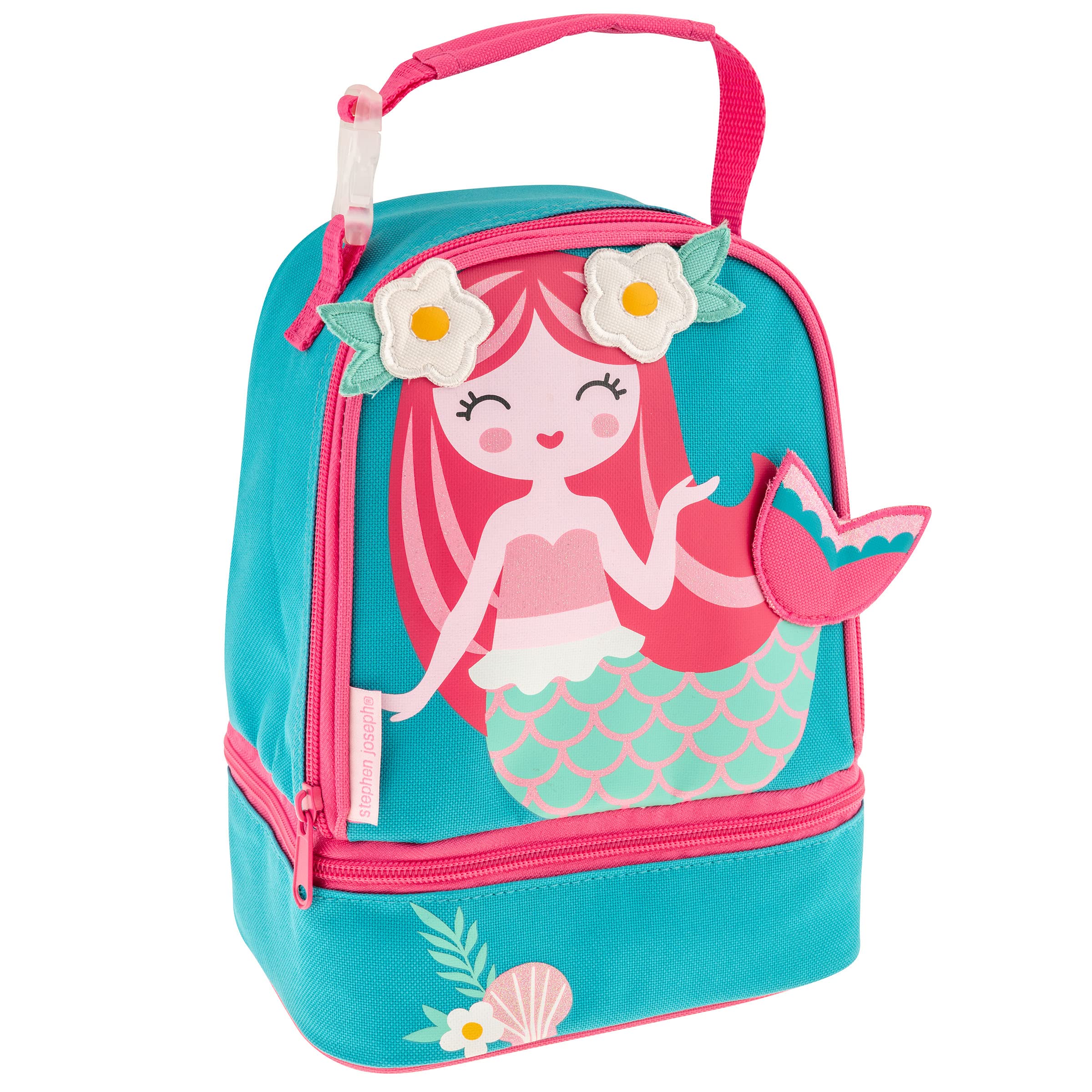 Stephen Joseph Insulated Lunch Box for Kids - Mermaid Design, Back to School Lunch Pal, Leak-Proof & BPA-Free Lunch Container for School, Work or Picnics