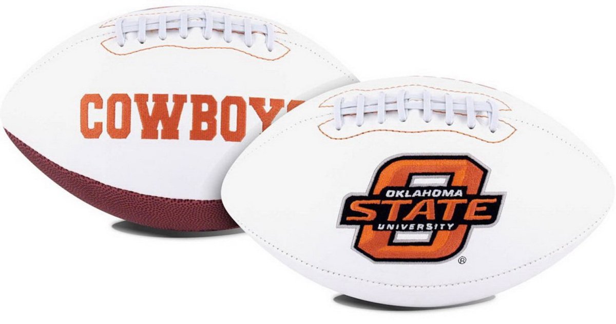 Oklahoma State University Cowboys Logo Football - Official NCAA Team Merchandise for Fans & Alumni - Perfect for Game Day, Tailgating & Sports Decor