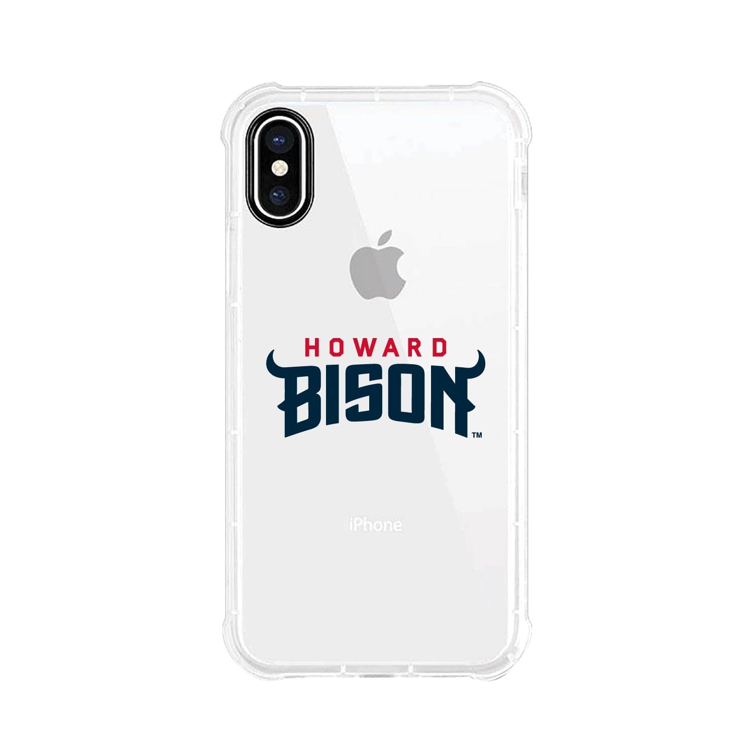 OTM Essentials Durable Phone Case for iPhone 11 Pro - Shockproof Protective Cover with Tough Edge in Classic White | Perfect for Howard University Students & Everyday Use